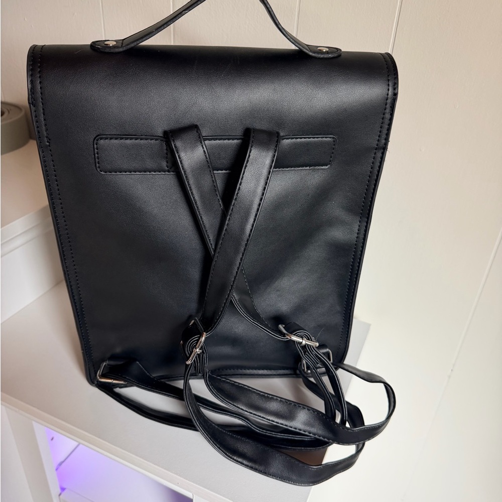 Wednesday Nevermore Black Backpack View 3